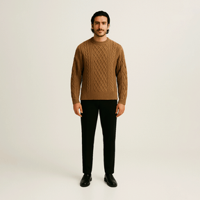 Suéter Masculino em Lã Noir